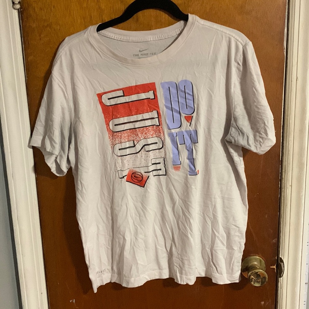 Nike Just Do It Graphic Dri Fit Tee